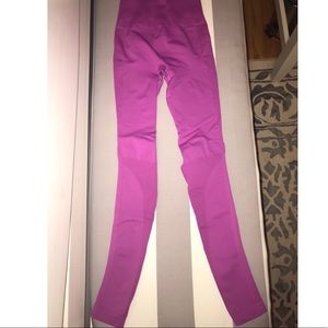 Purple Lululemon Zone In Tight Leggings Size:2
